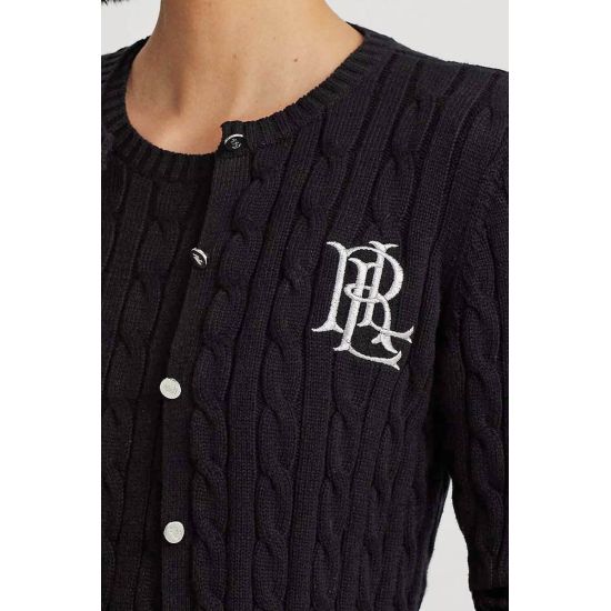 Γυναικεία Ralhan Πλεκτή Ζακέτα Μαύρη Ralph Lauren 200932225003-001