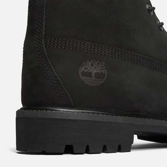 Ανδρικά Δερμάτινα Μποτάκια Μαύρα Timberland TB0110073-001