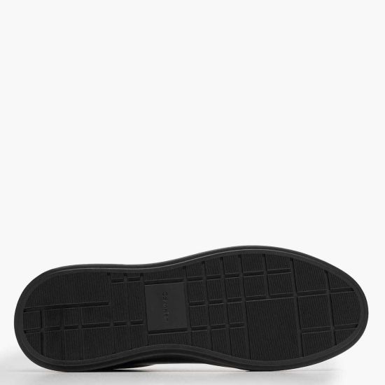 Ανδρικά Δερμάτινα Sneakers Μαύρα Calvin Klein YM0YM01344-0GJ