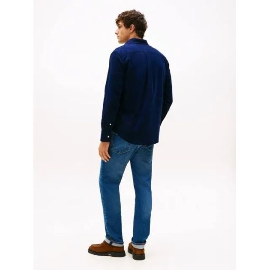 Ανδρικό Κοτλέ Πουκάμισο Navy Μπλε Tommy Hilfiger MW0MW40486-BCL