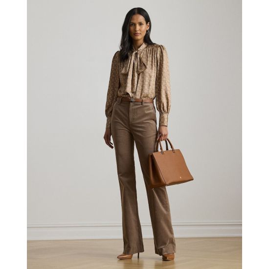 Γυναικείο Klaryce Πουκάμισο Καφέ Ralph Lauren 200979801001-230