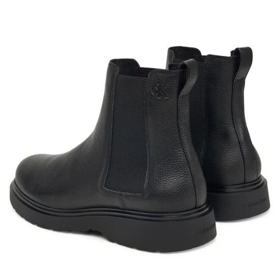 Ανδρικά Δερμάτινα Chelsea Μποτάκια Μαύρα Calvin Klein YM0YM01374-0GJ