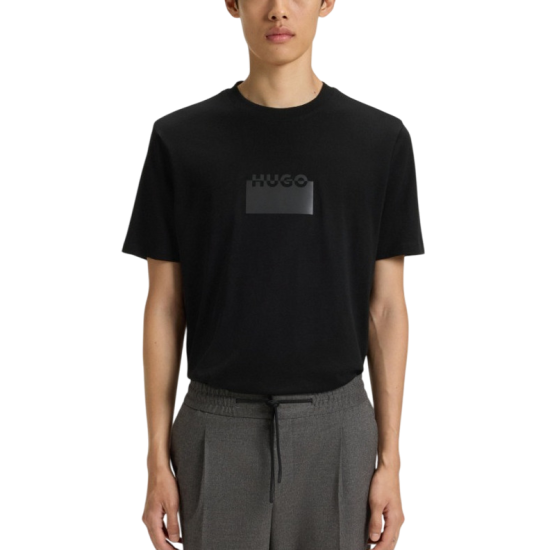 Ανδρικό Delastio T-Shirt Μαύρο Hugo 50546867-001