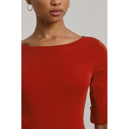 Γυναικείο Judy T-shirt Κόκκινο Ralph Lauren 200654963193-600