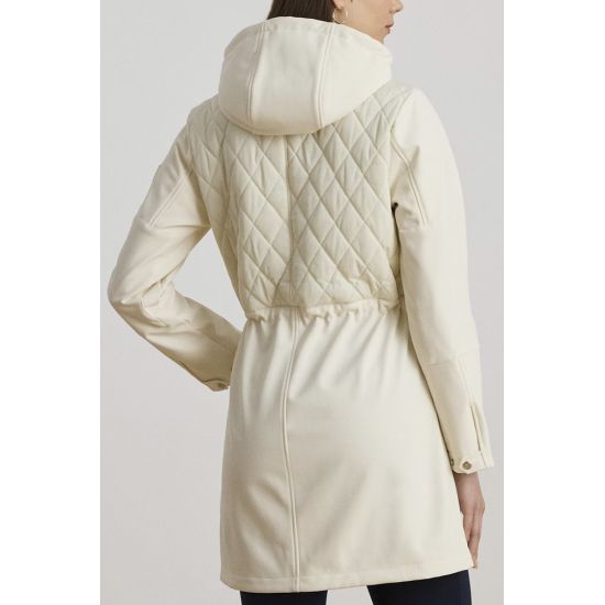 Γυναικείο Μπουφάν Εκρού Ralph Lauren 297979516002-101