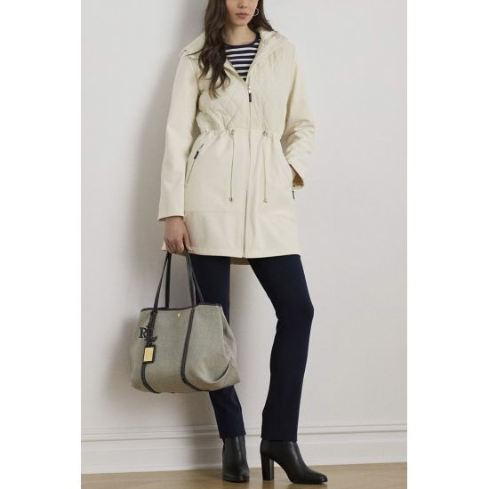 Γυναικείο Μπουφάν Εκρού Ralph Lauren 297979516002-101