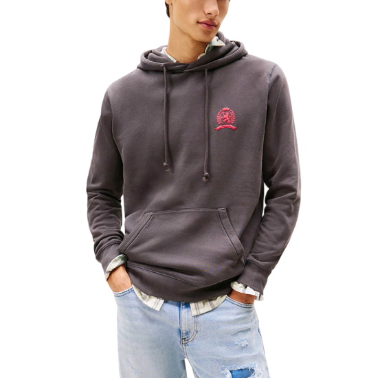 Ανδρικό Φούτερ Μαύρο Tommy Jeans DM0DM22085-BDS