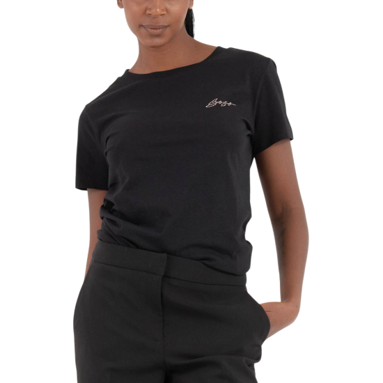Γυναικείο C_Esogo 4 T-shirt Μαύρο BOSS 50549184-001