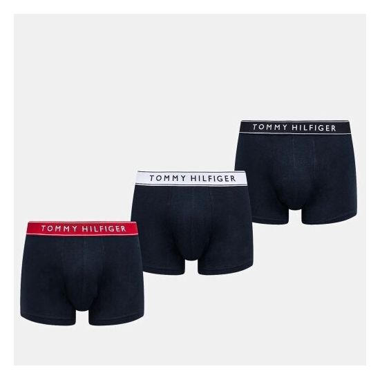 Ανδρικό Σετ Μπόξερ 3 Τεμαχίων Navy Μπλε Tommy Hilfiger UM0UM03457-0WF