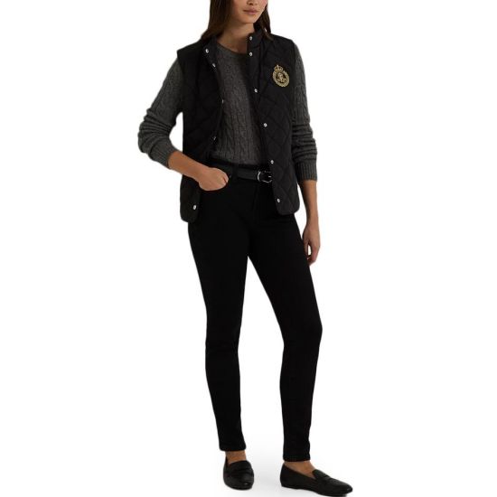 Γυναικείο Γιλέκο Μαύρο Ralph Lauren 297951276005-001