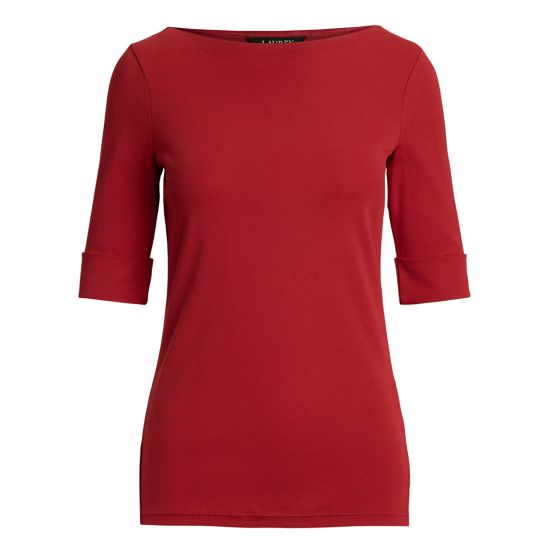 Γυναικείο Judy T-shirt Κόκκινο Ralph Lauren 200654963193-600