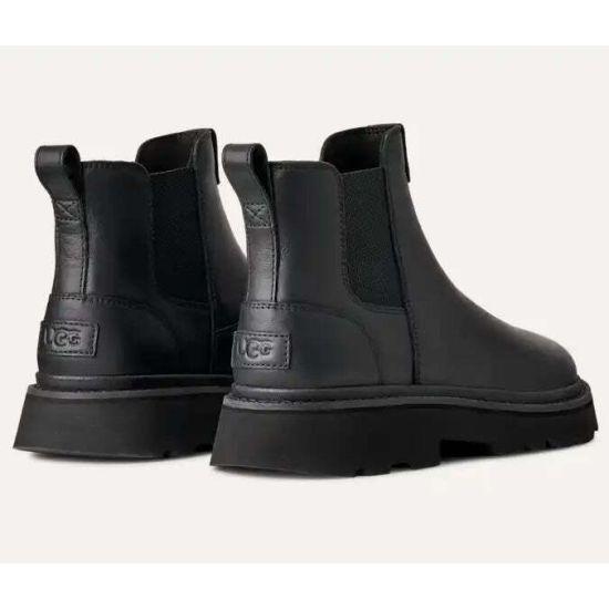 Ανδρικά Δερμάτινα Chelsea Lug Μποτάκια Μαύρα UGG 1172990-BLK