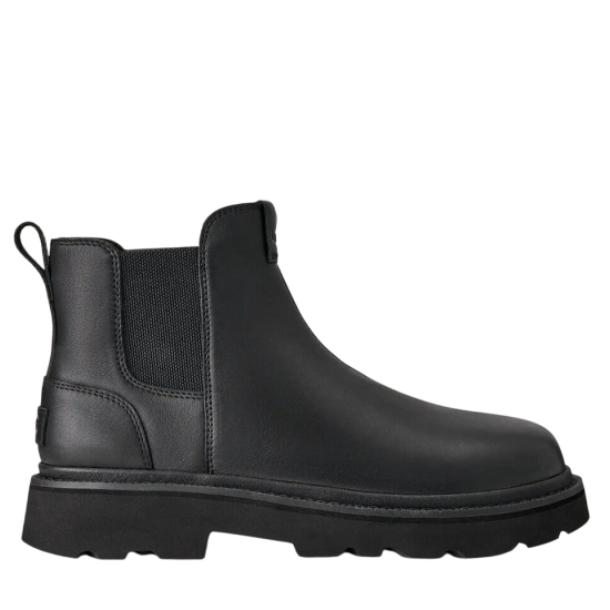 Ανδρικά Δερμάτινα Chelsea Lug Μποτάκια Μαύρα UGG 1172990-BLK