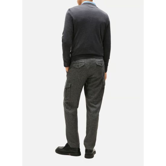 Ανδρικό Πουλόβερ Γκρι Tommy Hilfiger MW0MW39775-P92