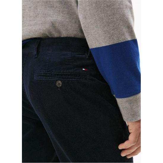 Ανδρικό Κοτλέ Denton Παντελόνι Navy Μπλε Tommy Hilfiger MW0MW40267-DW5