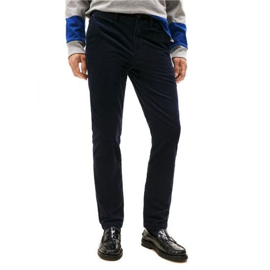 Ανδρικό Κοτλέ Denton Παντελόνι Navy Μπλε Tommy Hilfiger MW0MW40267-DW5