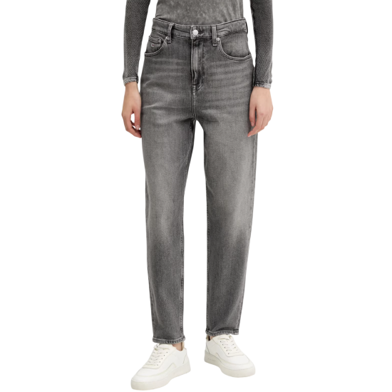 Γυναικείο Mom Τζιν Γκρι Tommy Jeans DW0DW20648-1DA