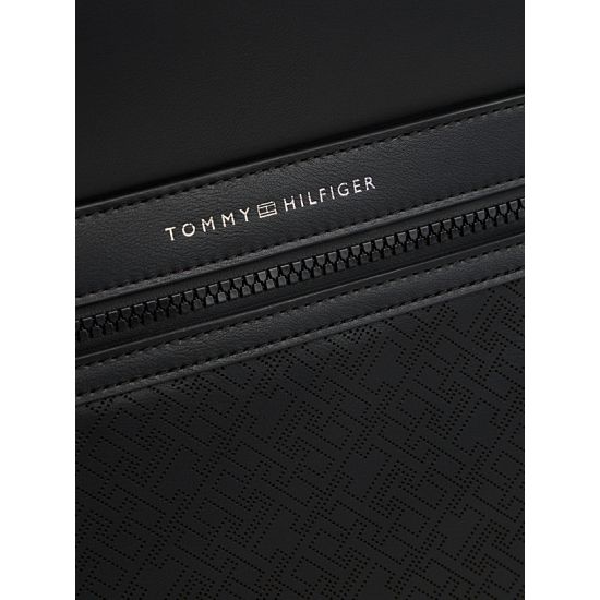 Ανδρική TH Monogram Τσάντα Πλάτης Μαύρη Tommy Hilfiger AM0AM13834-BDS