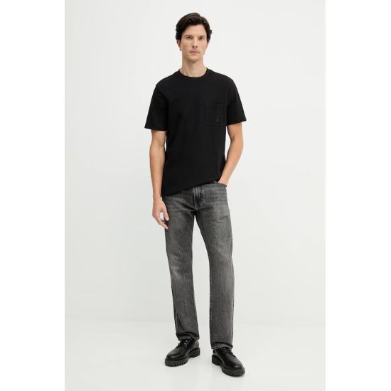 Ανδρικό T-shirt Μαύρο Tommy Hilfiger MW0MW39365-BDS
