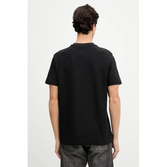 Ανδρικό T-shirt Μαύρο Tommy Hilfiger MW0MW39365-BDS