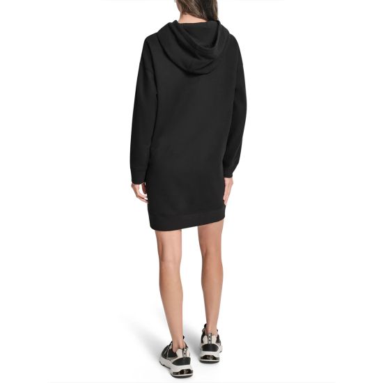 Γυναικείο Φούτερ Φόρεμα Μαύρο DKNY DP5D4917-BBL