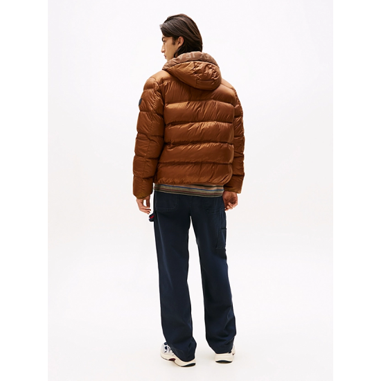 Ανδρικό Μπουφάν Καφέ Tommy Jeans DM0DM22044-GVP