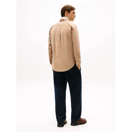 Ανδρικό Κοτλέ Πουκάμισο Μπεζ Tommy Hilfiger MW0MW40486-AFE