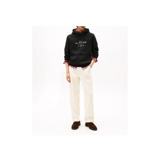 Ανδρικό Φούτερ Μαύρο Tommy Hilfiger MW0MW40864-BDS