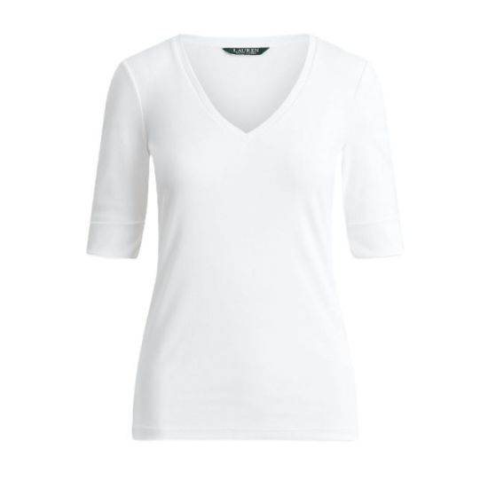 Γυναικείο Judy T-shirt Λευκό Ralph Lauren 200815843001-100