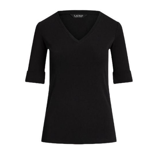 Γυναικείο Judy T-shirt Μαύρο Ralph Lauren 200815843003-001