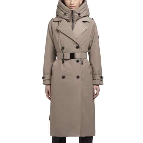 Γυναικεία Elena Καπαρντίνα Γκρι Khujo KJ1267CO253-123 GREIGE