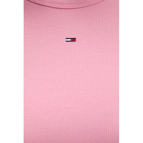 Γυναικεία Μακρυμάνικη Μπλούζα Ροζ Tommy Jeans DW0DW17387-THC