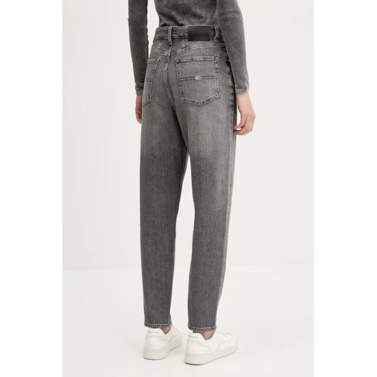 Γυναικείο Mom Τζιν Γκρι Tommy Jeans DW0DW20648-1DA