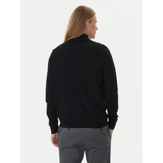 Ανδρικό Μάλλινο Πουλόβερ Μαύρο Calvin Klein LV04LD318G-UB1