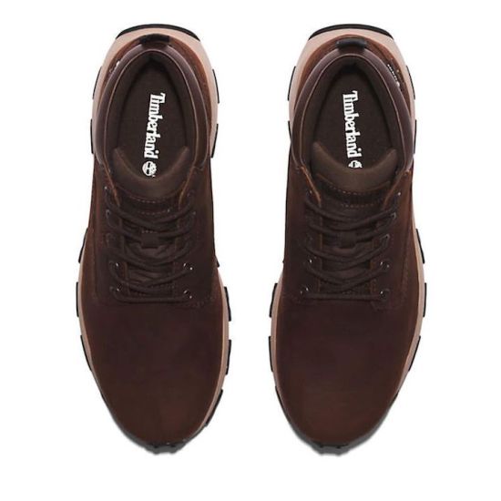 Ανδρικά Δερμάτινα Winsor Park Sneakers Καφέ Timberland TB1A61QH-931