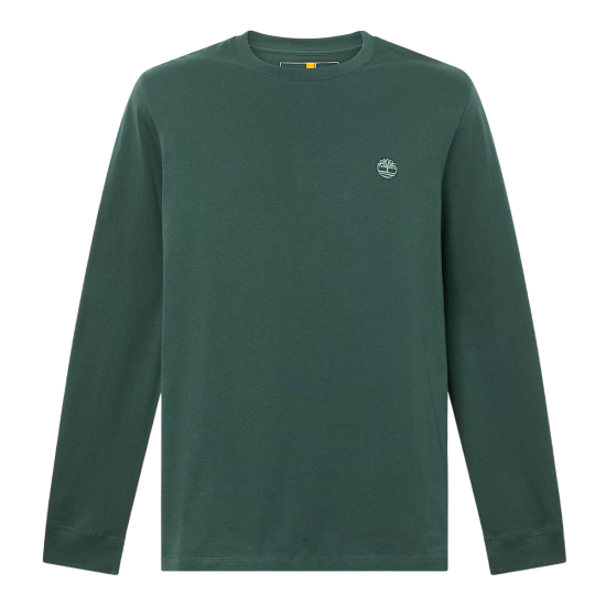 Ανδρικό Dunstan River Μακρυμάνικο T-shirt Πράσινο Timberland TB0A2BQ3-317