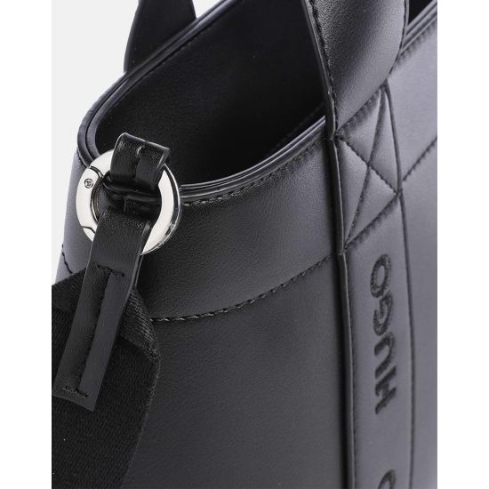 Γυναικεία Becky UP Tote Mini Τσάντα Μαύρη Hugo 50547473-002