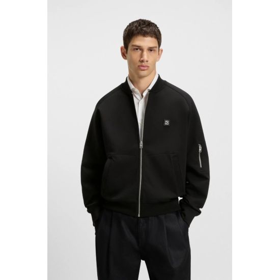 Ανδρικό Dargenzip Bomber Μπουφάν Μαύρο Hugo 50542590-001