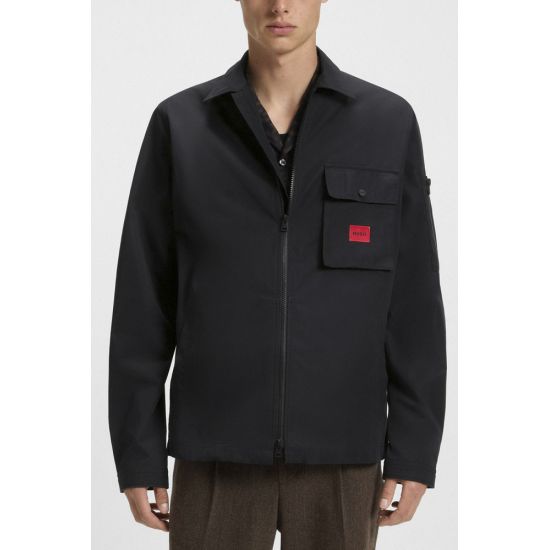 Ανδρικό Emmond Overshirt Μαύρο Hugo 50482701-001