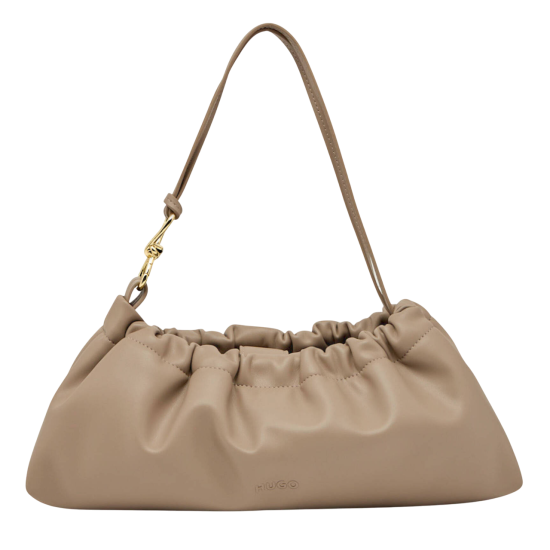 Γυναικεία Millie Hobo Τσάντα Μπεζ Hugo 50552180-273