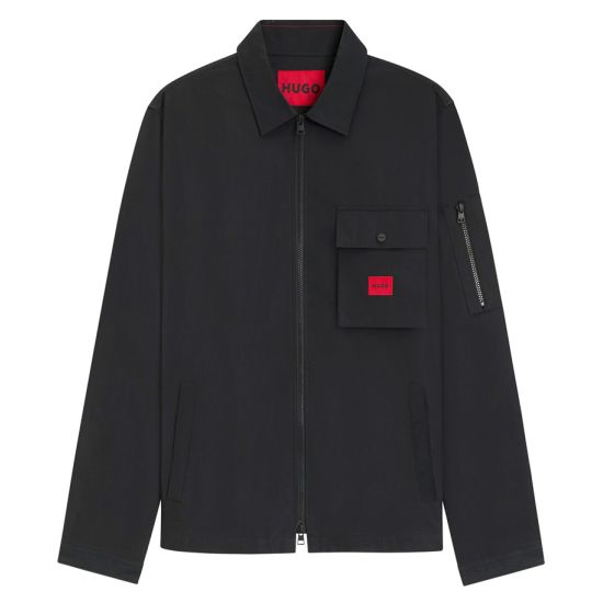 Ανδρικό Emmond Overshirt Μαύρο Hugo 50482701-001
