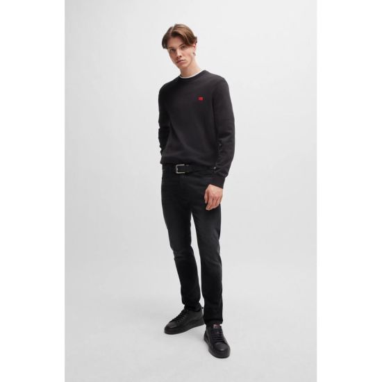Ανδρικό Hugo 734 Jeans Μαύρο 50524229-005