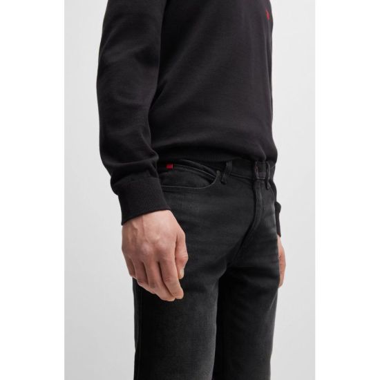 Ανδρικό Hugo 734 Jeans Μαύρο 50524229-005