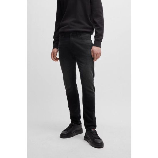 Ανδρικό Hugo 734 Jeans Μαύρο 50524229-005