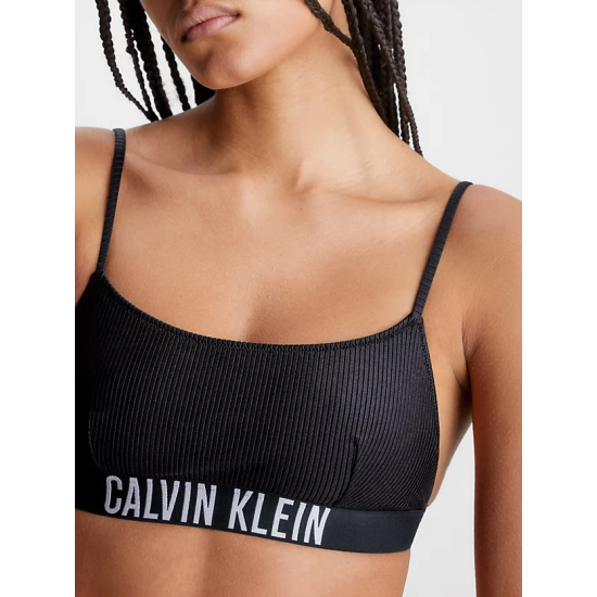Γυναικείο Μπικίνι Τοπ Μαύρο Calvin Klein KW0KW01969-BEH
