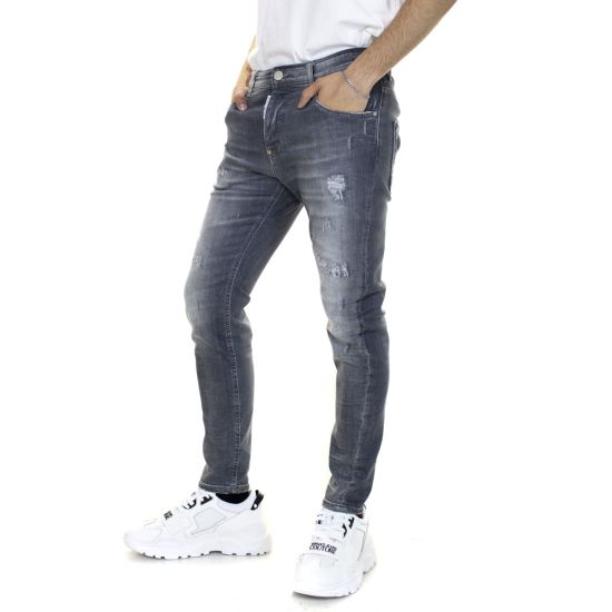 Ανδρικό Τζιν Γκρι Royal Denim KIAVARI-2050