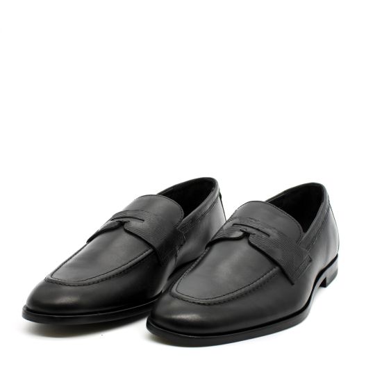 Ανδρικά Δερμάτινα Adlerc Loafers Μαύρα Ted Baker 269465-BLACK