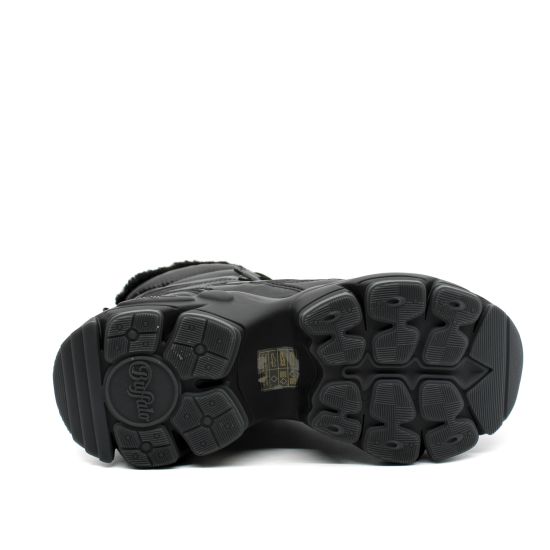 Γυναικεία Binary Snow Lace Up Μποτάκια Μαύρα Buffalo BUF1636010-BLACK