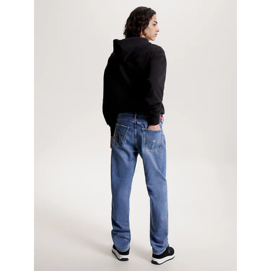 Ανδρικό Ethan Relaxed Straight Τζιν Μπλε Tommy Jeans DM0DM17433-1A5