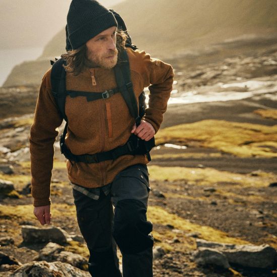 Ανδρική Buck Fleece M Ζακέτα Πράσινη Fjallraven 81328-625 662